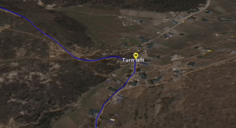 Turn Left to remain on the Everest Base Camp Trekking Rte. for 700 m. (2297 ft.).