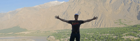 Fredrik Sträng Arrives in Skardu Ready for K2