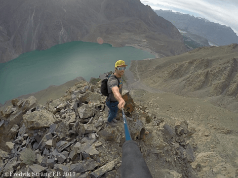 fredrik strang selfie in skardu 2017