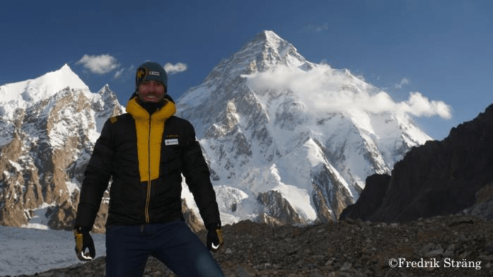 Fredrik Sträng Finally Reaches K2 Base Camp
