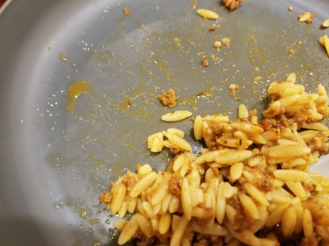 sauce orzo pasta bolognese