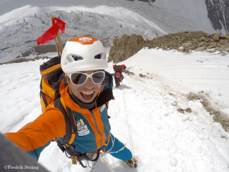 fredrik strang on Camp 1 k2 2017 updates by Base Camp Magazine