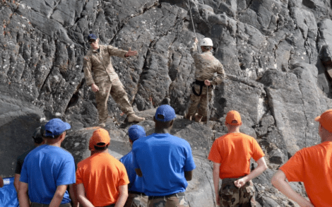 Ben Eielson jrotc mountaineering course