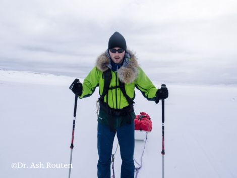 dr ash routen pulling sled