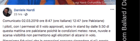UPDATE: Tom Ballard & Daniele Nardi Rescue