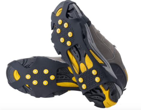 Ice Cleats. Hiking Essentials to Pack for Semi-Cold Weather