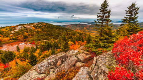 Autumn Hiking in Acadia National Park