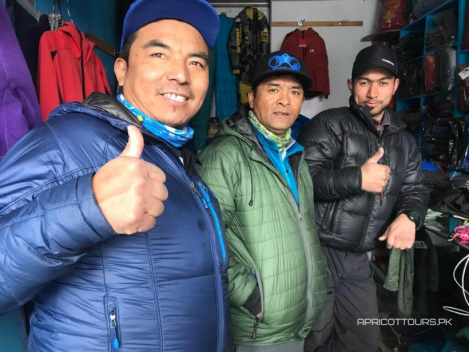 Apricot Tours last minute shopping in Askole K2 WINTER 2020